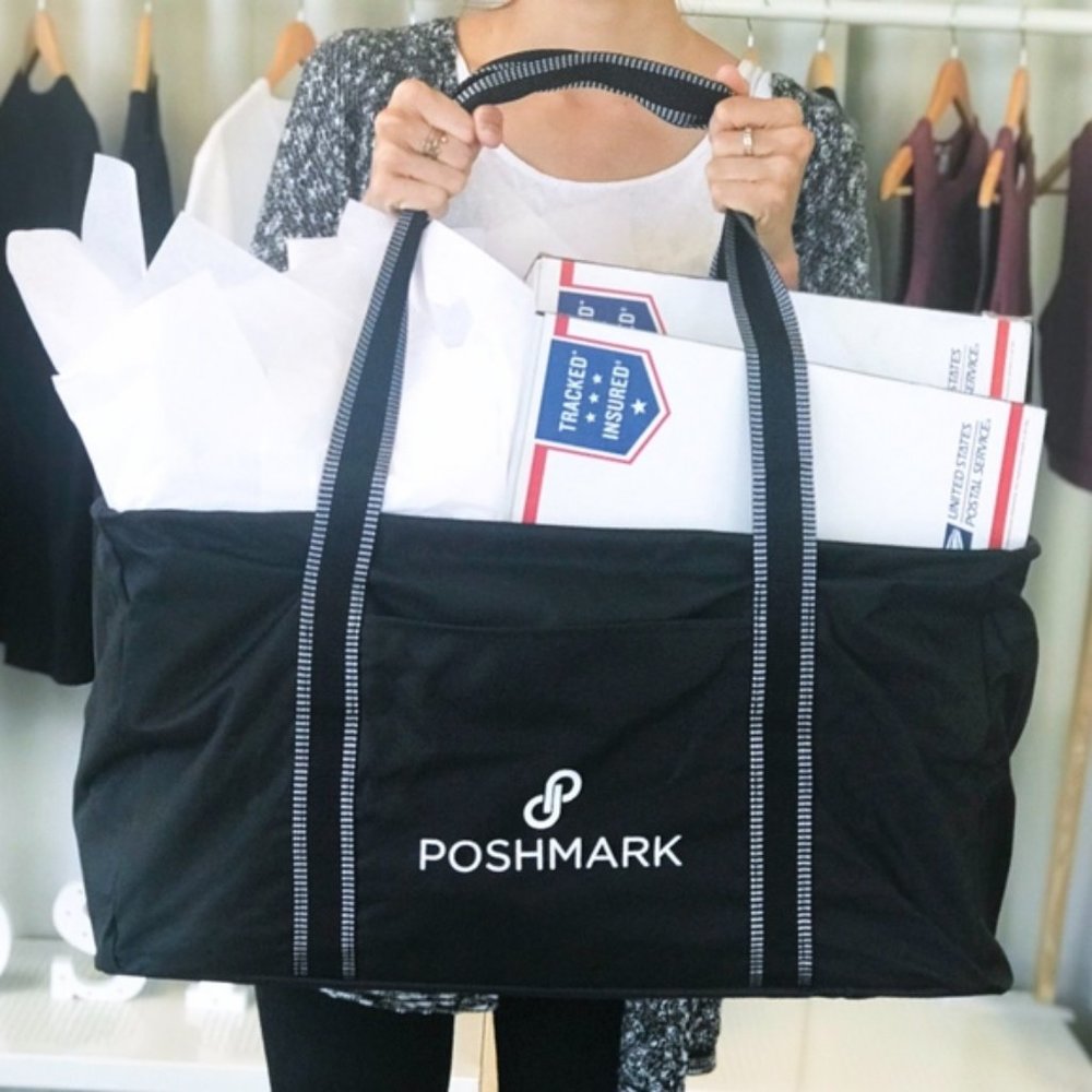 Poshmark Utility Tote with front pocket